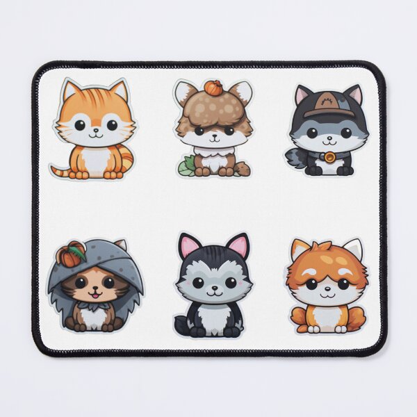 Item preview, Cute cat - cartoon sticker designed and sold by windylize.