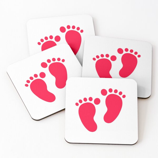 Item preview, Foot Prints (pink) designed and sold by Jeremy Crotty.