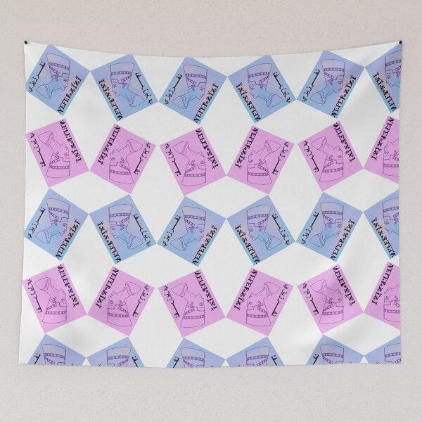 Item preview, Neferzizi in Pink & Blue designed and sold by Neferzizi.