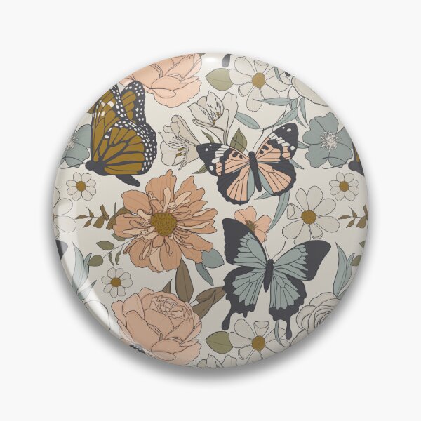 Item preview, Boho Butterfly Floral designed and sold by cateandrainn.