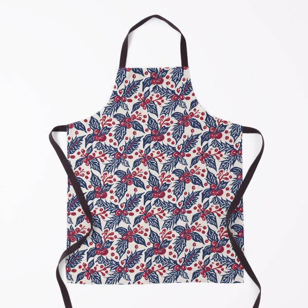 Item preview, Vintage Winter Holly Pattern designed and sold by Blue-Banana.