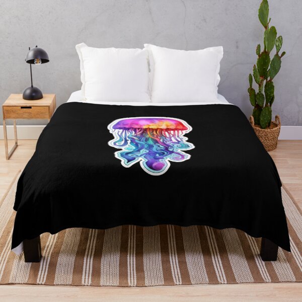 Item preview, Colorful Jellyfish designed and sold by titanosdesign.