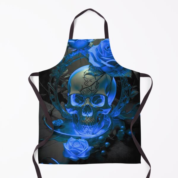 Item preview, Blue Skull with Rose Shirts and Hoodies designed and sold by OutdoorArtistry.