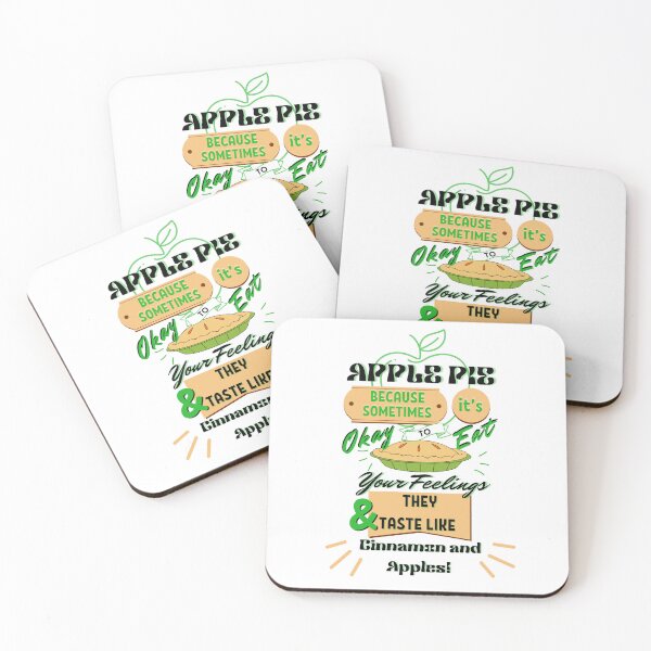Item preview, Eat Your Feelings with Cinnamon and Apples: Apple Pie T-Shirt gift idea designed and sold by lemamis.