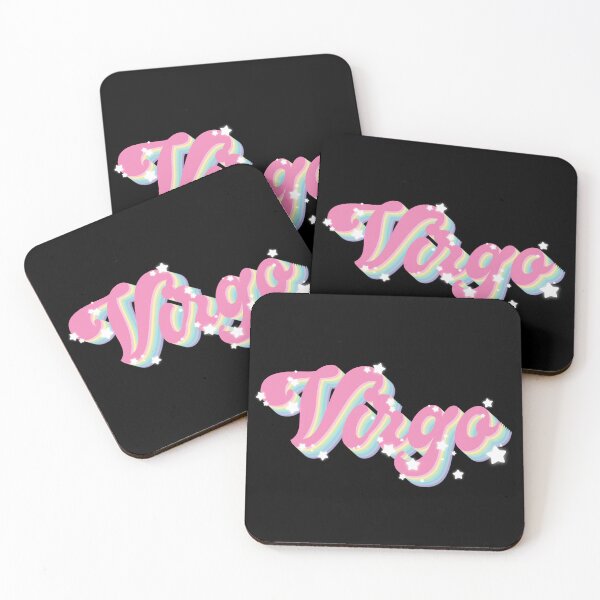 Item preview, Virgo - Zodiac Horoscope Word in Groovy Retro Style designed and sold by Haygoodies.