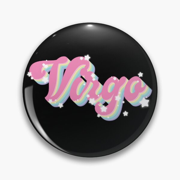Item preview, Virgo - Zodiac Horoscope Word in Groovy Retro Style designed and sold by Haygoodies.
