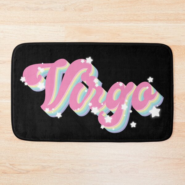 Item preview, Virgo - Zodiac Horoscope Word in Groovy Retro Style designed and sold by Haygoodies.