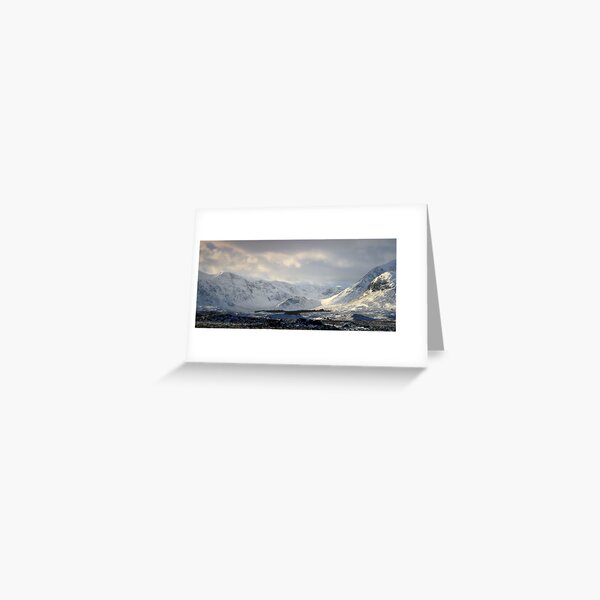 Blackmount Rannoch Moor Greeting Card