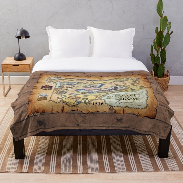 Item preview, Map of Revel Grove - 1536 Pt II Covers designed and sold by Art Off the Wood.