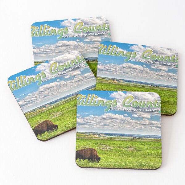 Item preview, American Bison Grazing Billings County North Dakota designed and sold by GestaltImagery.
