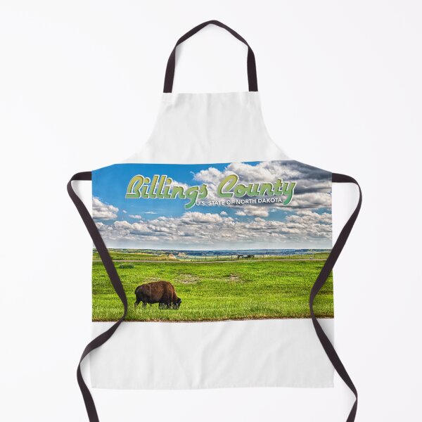 Item preview, American Bison Grazing Billings County North Dakota designed and sold by GestaltImagery.