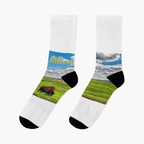 Item preview, American Bison Grazing Billings County North Dakota designed and sold by GestaltImagery.