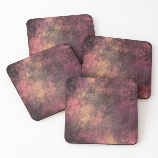 Item preview, Timeless abstract structural painting in dark colors, rust brown designed and sold by Susanna Schorr.