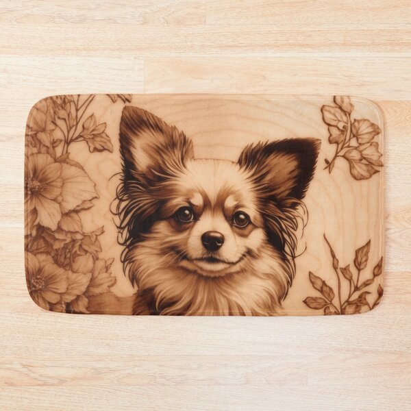 Item preview, Papillon: The Elegant Wings of Wood (Pyro Pets Art - 083) designed and sold by pyropetsart.