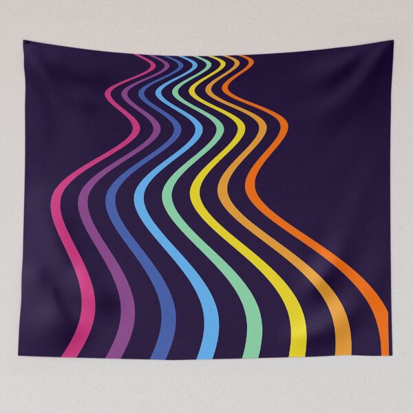 Item preview, Rainbow River Flowing Lines designed and sold by Jeallan Designs.
