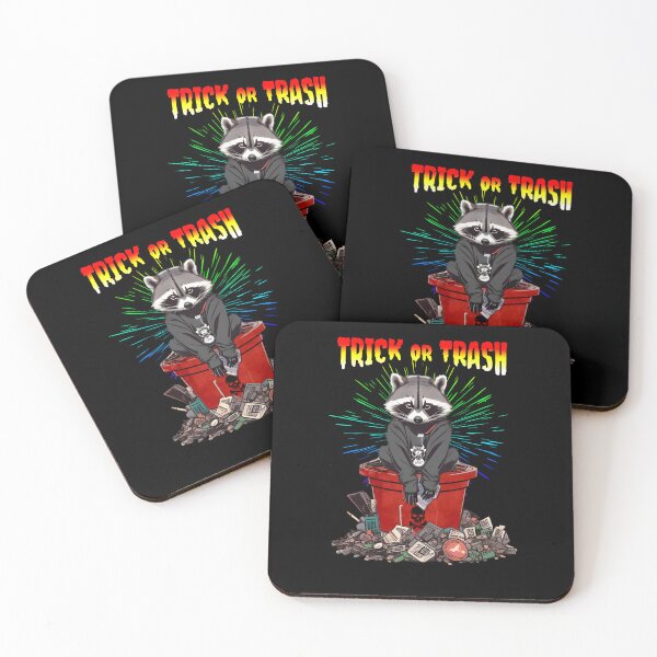 Item preview, Trick or Trash : Raccoon Yaguza  designed and sold by ratchawoot.