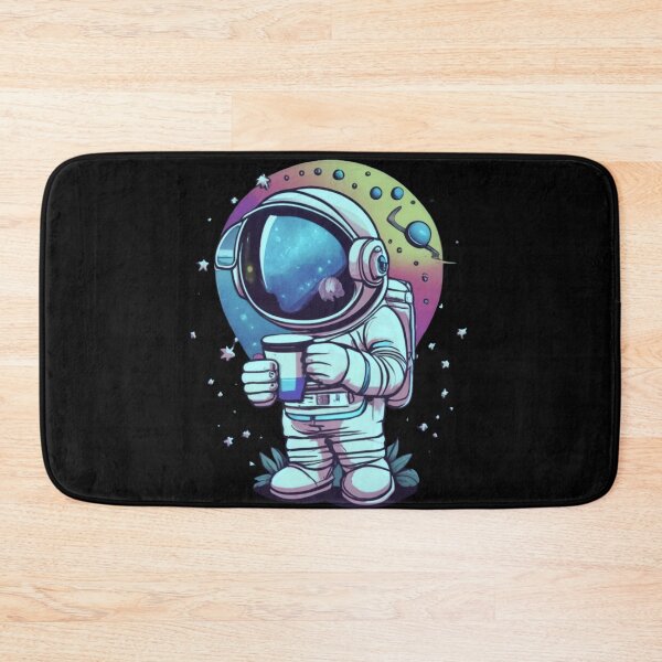 Item preview, Astronaut drinking coffee designed and sold by Tedos7.