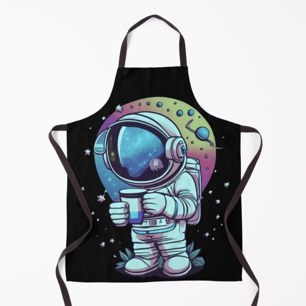 Item preview, Astronaut drinking coffee designed and sold by Tedos7.