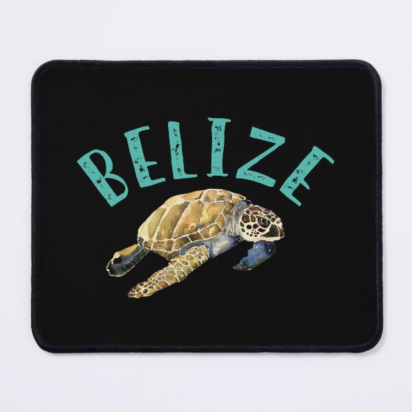 Item preview, Belize Vintage Sea Turtle Design designed and sold by Futurebeachbum.