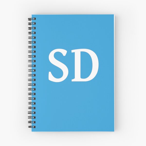 Artikelvorschau, SD-Initialen-Monogramm-elegante weiße Buchstaben entworfen und verkauft von Jeallan Designs.