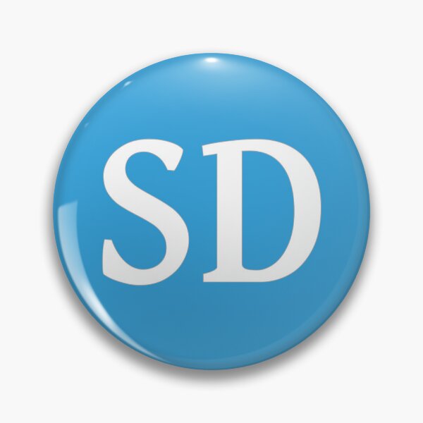 Item preview, SD Initials Monogram Elegant White Letters designed and sold by Jeallan Designs.