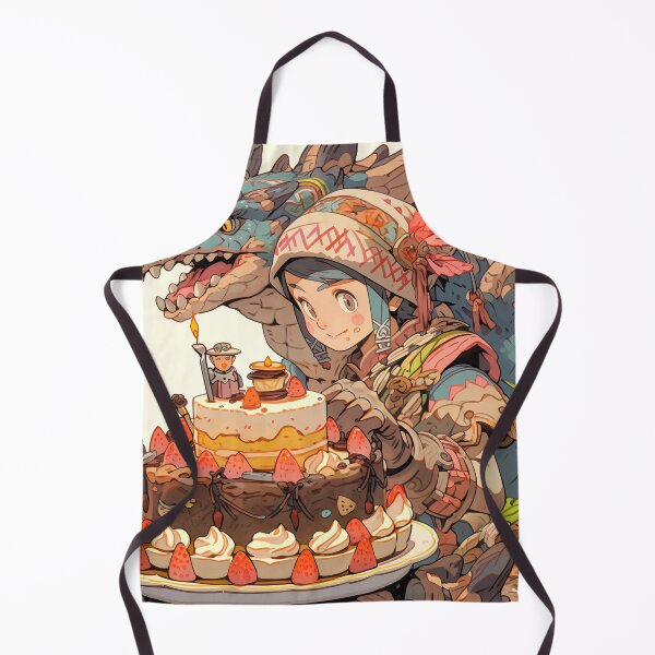 Item preview, Cute Birthday Cake Fantasy Dragon Anime Girl designed and sold by bubblegoth.