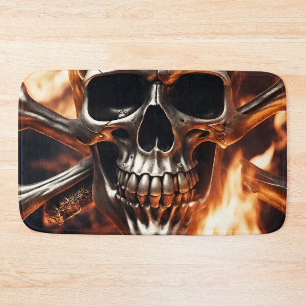 Item preview,  Skull on fire designed and sold by StyleSketch.