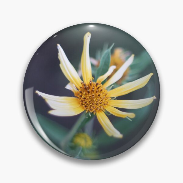 Item preview, Leaves Framing a Yellow Flower designed and sold by SunlitColors.