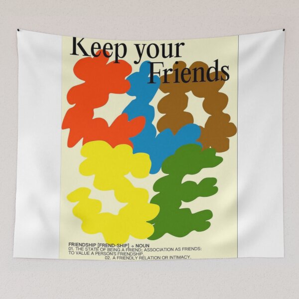Item preview, Keep your friends designed and sold by The Lone  vendor.