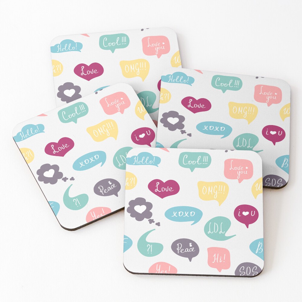 Item preview, Coasters (Set of 4) designed and sold by PrizeBoxstore.