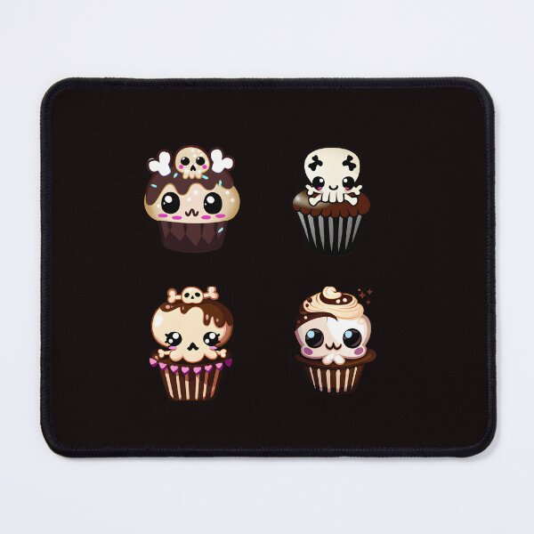 Item preview, Cute Halloween Skull Cupcake designed and sold by Pattern-Way.