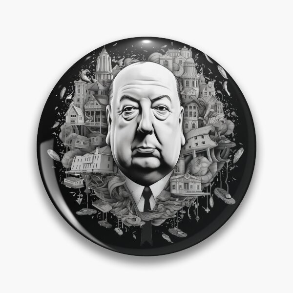Item preview, The Great Master of Suspense,  Alfred Hitchcock designed and sold by Uniquely4You2.