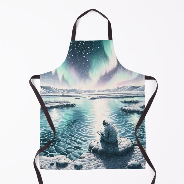 Item preview, Auroras Over Calm Waters designed and sold by PictorialWhimsy.