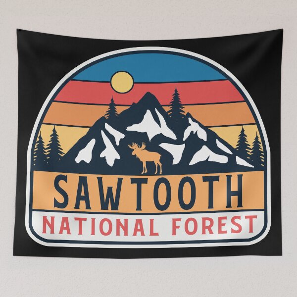 Item preview, Sawtooth National Forest designed and sold by nature-space.