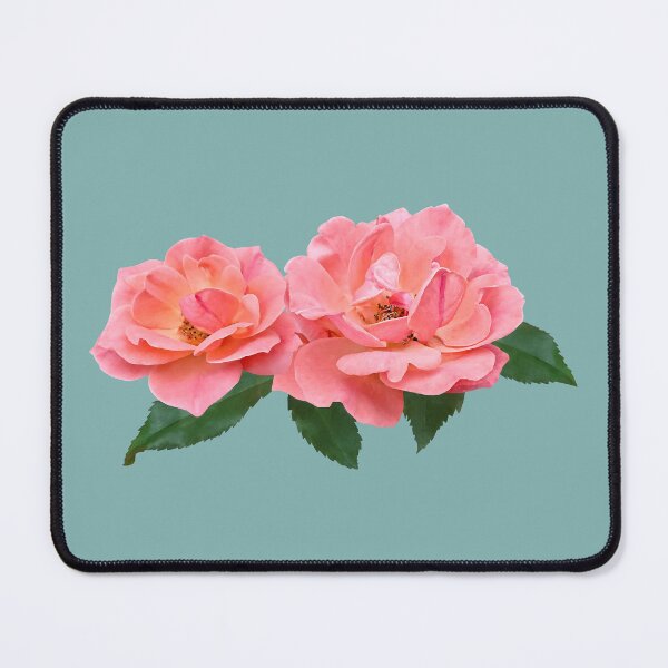 Item preview, Two Delicate Pink Roses designed and sold by Susan Savad.