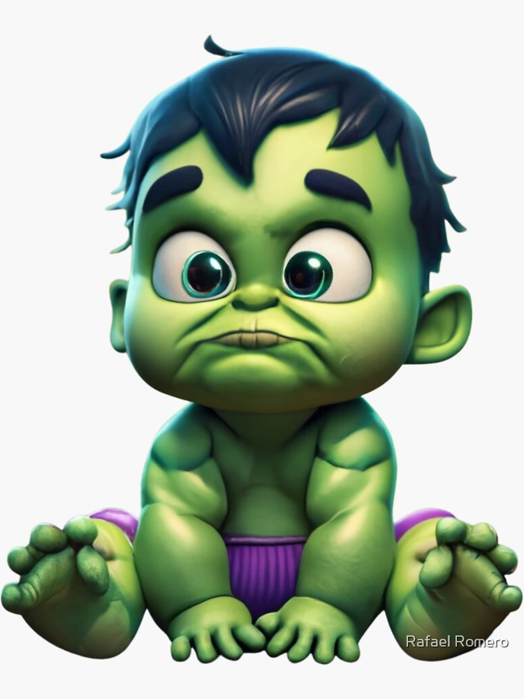 Baby Hulk Super Babies Serie Sticker