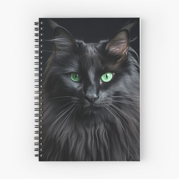 Artikelvorschau, Grünäugige langhaarige Katze entworfen und verkauft von CustomCoolStuff.