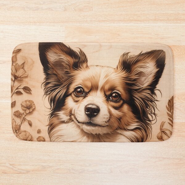 Item preview, Papillon: The Elegant Wings of Wood (Pyro Pets Art - 086) designed and sold by pyropetsart.