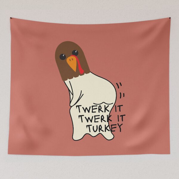 Item preview, Thanksgiving Turkey Twerk.  designed and sold by VieBelieve.