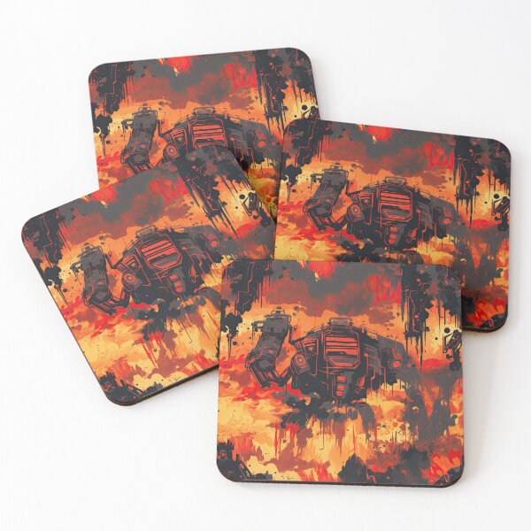 Item preview, Robots: Red designed and sold by Pedra Panda.