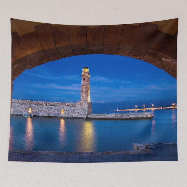 Item preview, Peaceful night in Rethymno designed and sold by Hercules Milas.