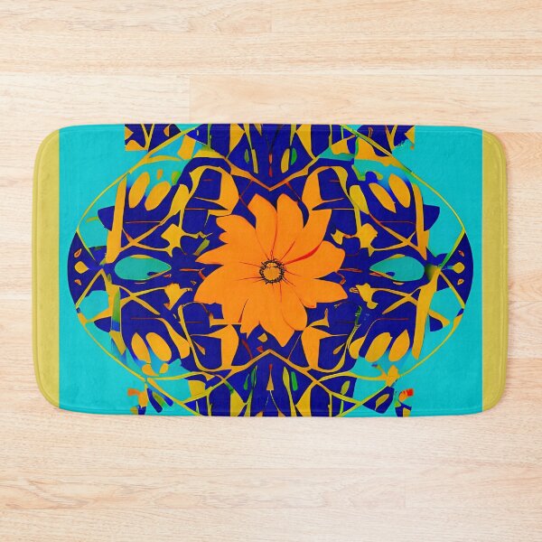 Item preview, Collage Of Flowers Modern Art designed and sold by Ink Art Design.