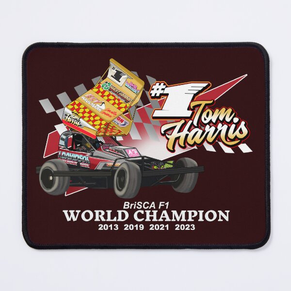 Item preview, 1 Tom Harris Brisca Stock Car 2021 Gold & Euro Champ roof designed and sold by cayzerracing.