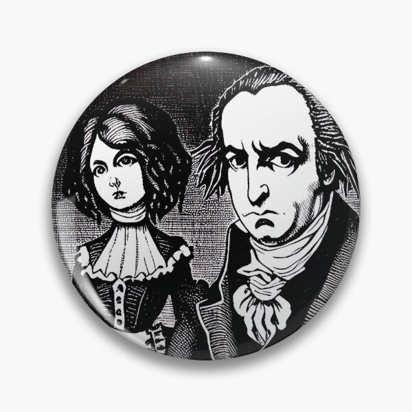 Item preview, Double Portrait of the Macabre - Sinister Duo designed and sold by StedeBonnet.