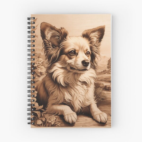 Item preview, Papillon: The Elegant Wings of Wood (Pyro Pets Art - 087) designed and sold by pyropetsart.