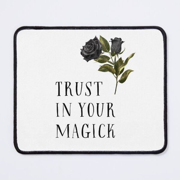 Item preview, Trust In Your Magick Black Rose designed and sold by namibear.