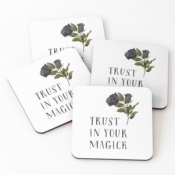 Item preview, Trust In Your Magick Black Rose designed and sold by namibear.