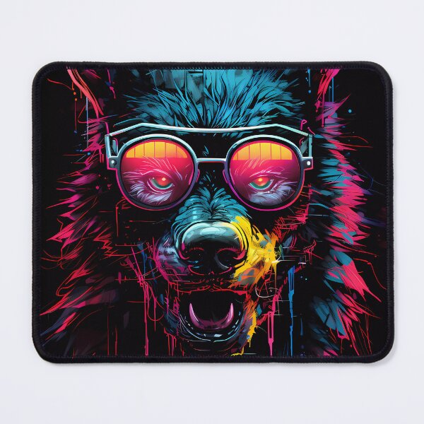 Item preview, Badass Wolf designed and sold by CyberAnimals.