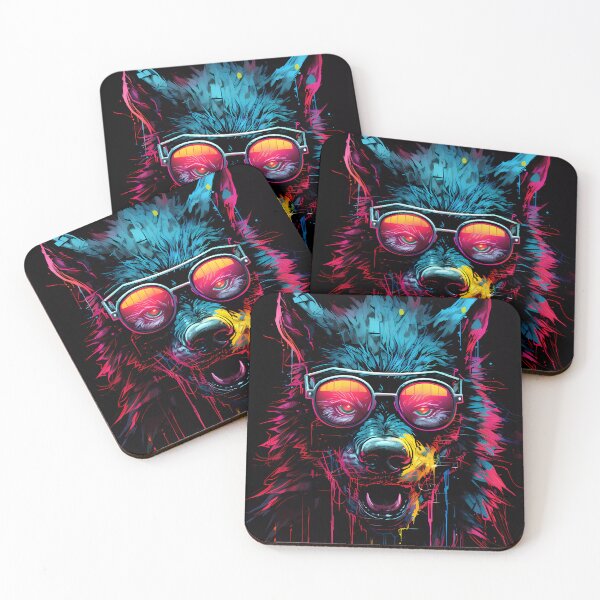 Item preview, Badass Wolf designed and sold by CyberAnimals.