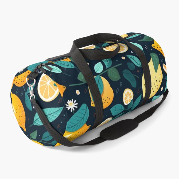 Item preview, Citrus Lemons Foliage Pattern designed and sold by Blue-Banana.